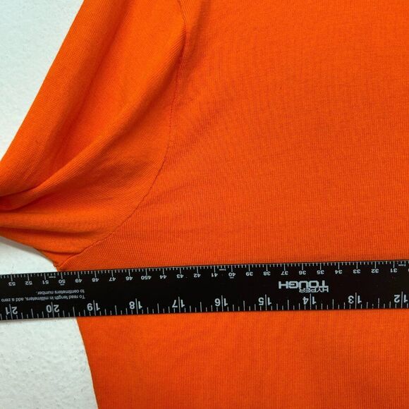 Ralph Lauren Black Label ladies cardigan sweater large orange everyday casual - Picture 9 of 10